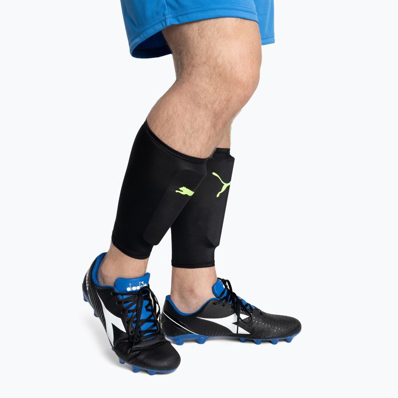 PUMA Ultra Light Sleeve sípcsontvédő zöld/fekete 03083210 8