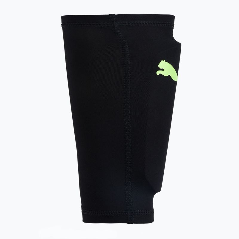 PUMA Ultra Flex Sleeve sípcsontvédő fekete-zöld 030830 10 2