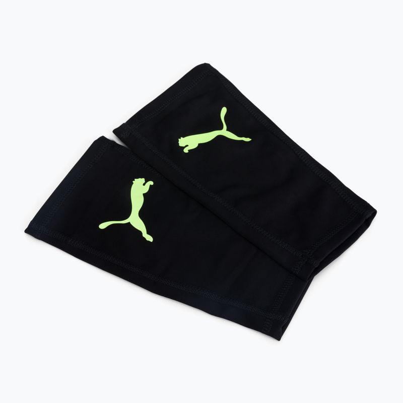PUMA Ultra Flex Sleeve sípcsontvédő fekete-zöld 030830 10 3