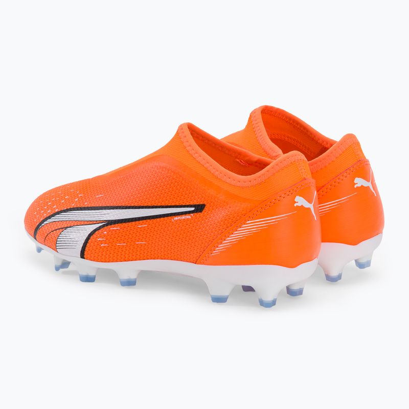 PUMA Ultra Match Ll FG/AG gyermek focicipő narancssárga 107229 01 3