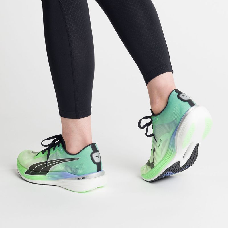 Női futócipő PUMA Deviate Nitro Elite 2 zöld 377787 01 3