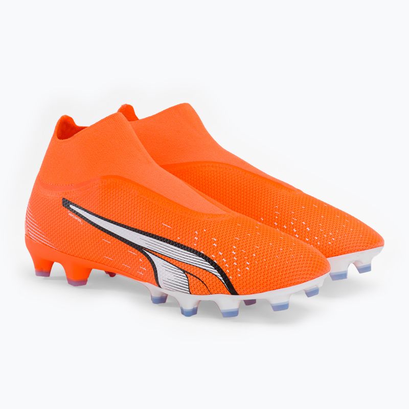 PUMA férfi futballcipő Ultra Match+ Ll FG/AG narancssárga 107243 01 4