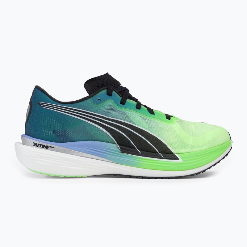 Férfi futócipő PUMA Deviate Nitro Elite 2 zöld 377786 01 2