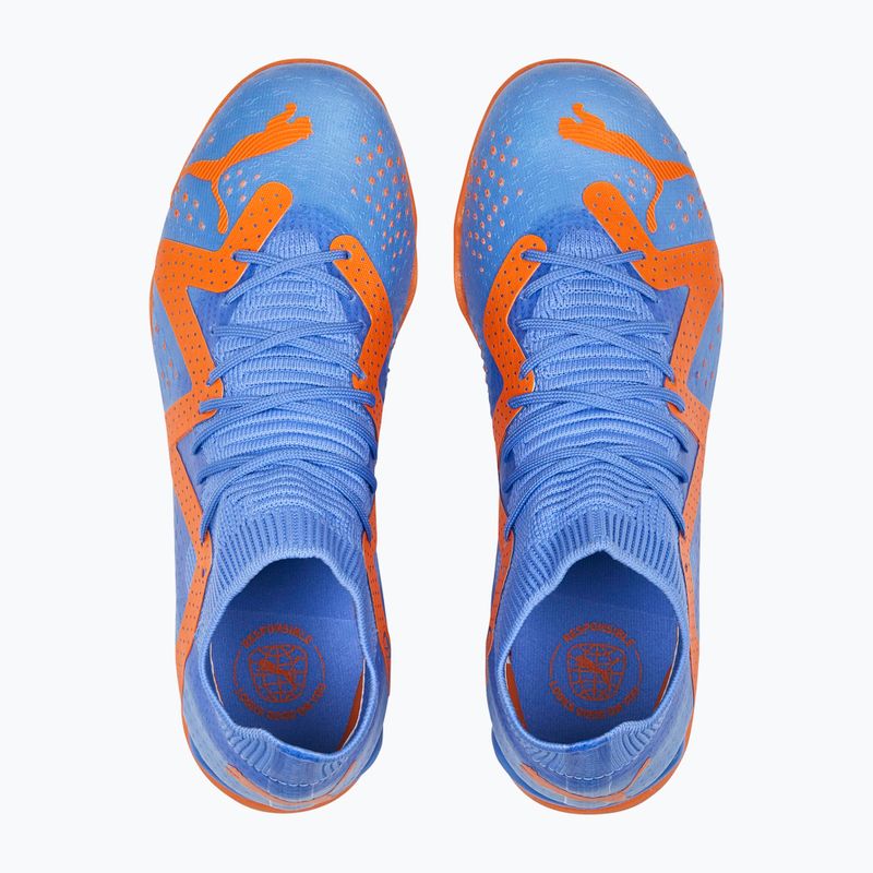 PUMA Future Match IT+Mid JR gyermek focicipő kék/narancs 107198 01 14