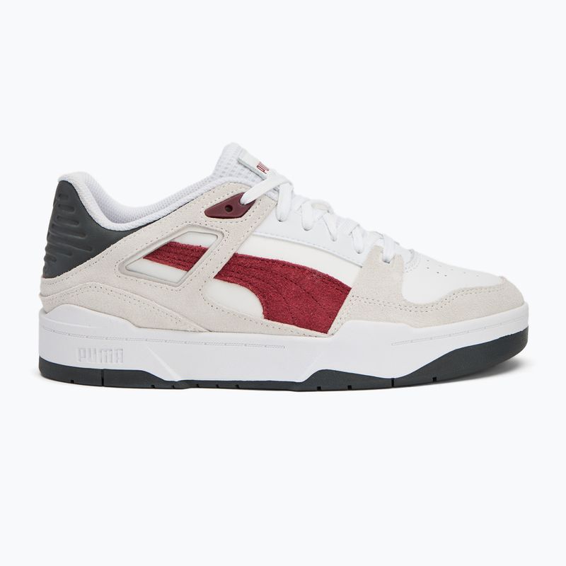 PUMA Slipstream Heritage férfi cipő puma fehér/team regal red/shadow gray 2