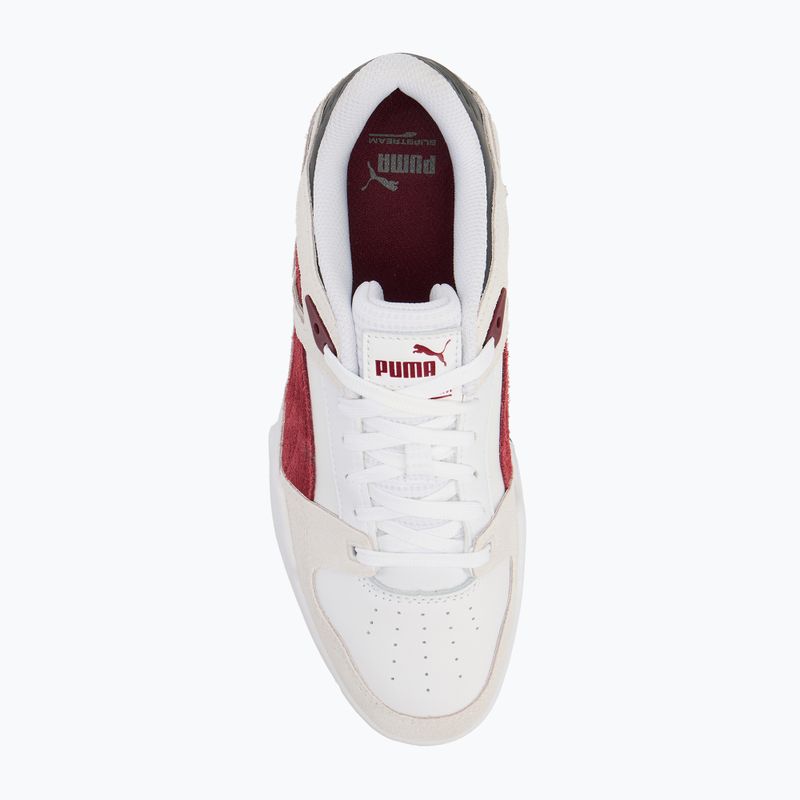 Férfi cipő PUMA Slipstream Heritage puma white/team regal red/shadow gray 5