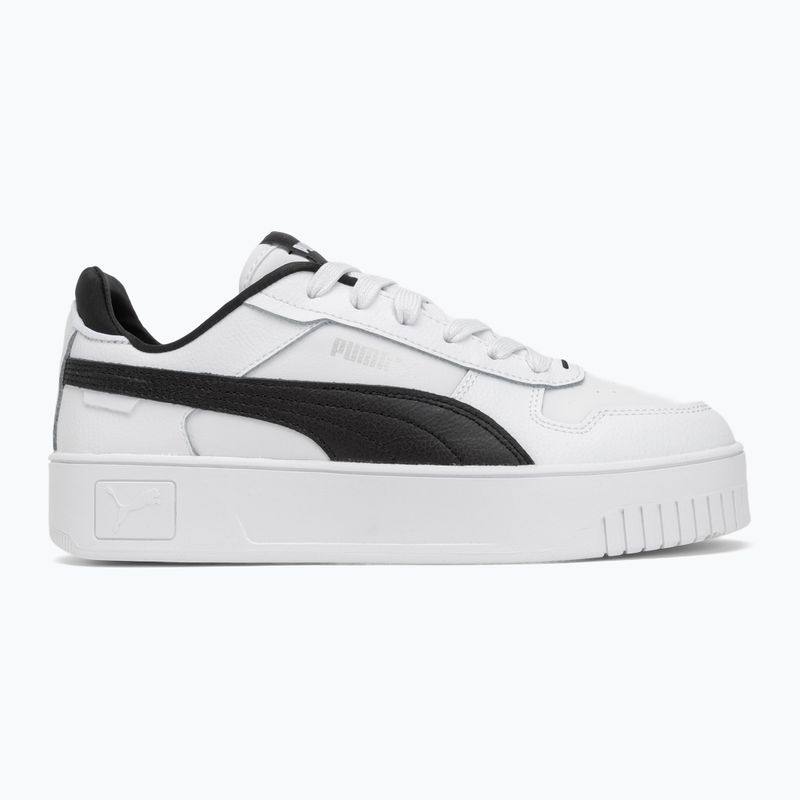 PUMA Carina Street női cipő puma fehér/puma fekete/puma ezüst 2