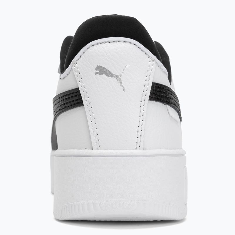 PUMA Carina Street női cipő puma fehér/puma fekete/puma ezüst 6