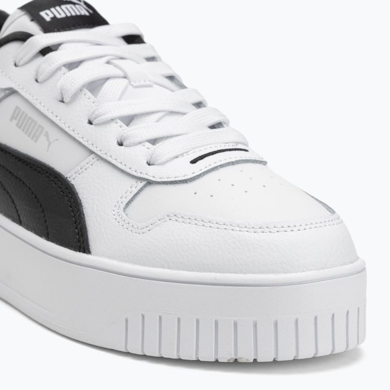 PUMA Carina Street női cipő puma fehér/puma fekete/puma ezüst 7