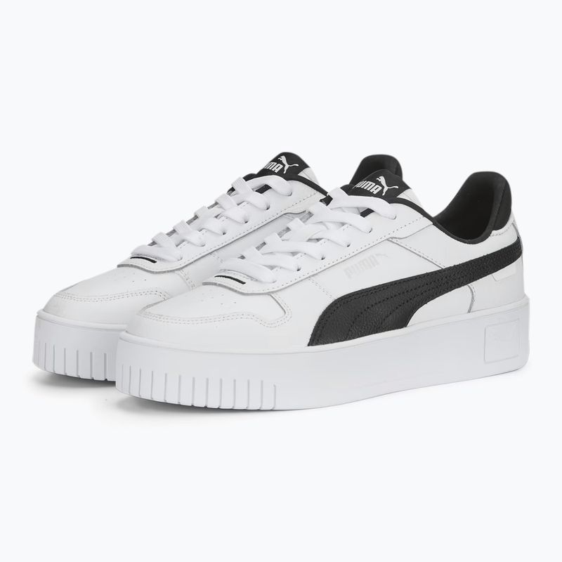 PUMA Carina Street női cipő puma fehér/puma fekete/puma ezüst 3