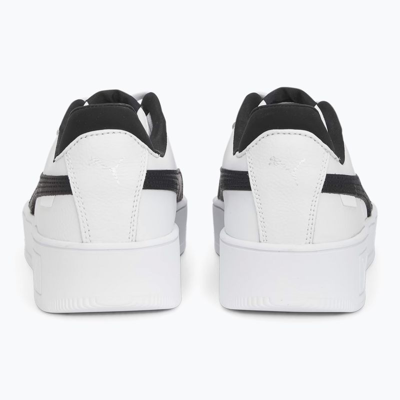 PUMA Carina Street női cipő puma fehér/puma fekete/puma ezüst 4