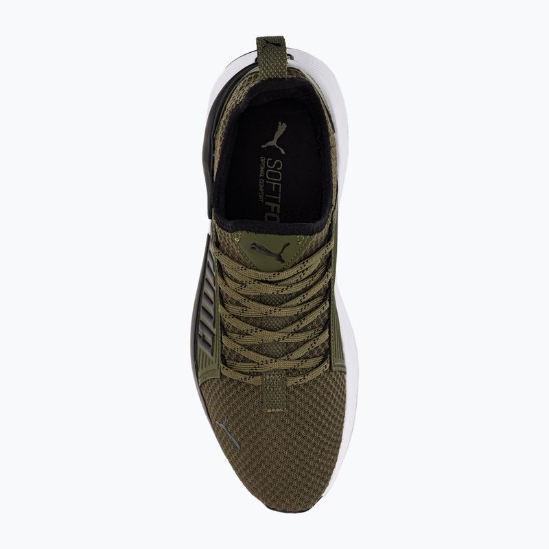 Férfi edzőcipők PUMA Softride Premier Slip On Tiger Camo zöld 378028 03 8