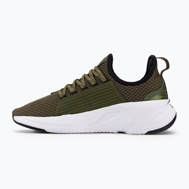 Férfi edzőcipők PUMA Softride Premier Slip On Tiger Camo zöld 378028 03 9