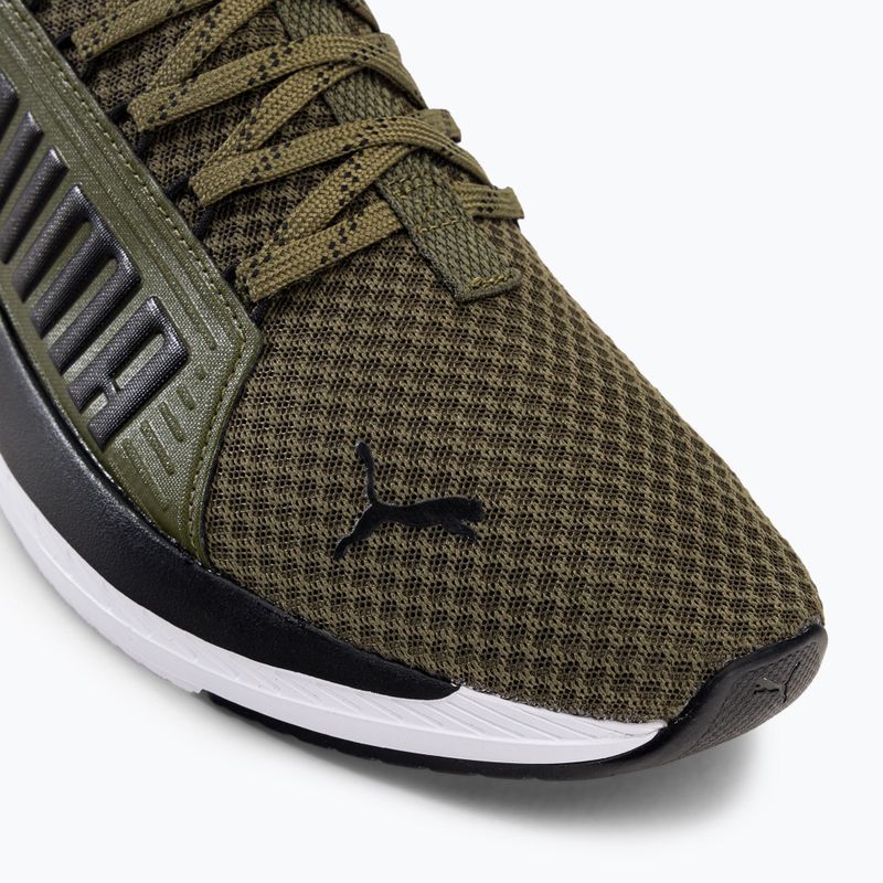 Férfi edzőcipők PUMA Softride Premier Slip On Tiger Camo zöld 378028 03 10