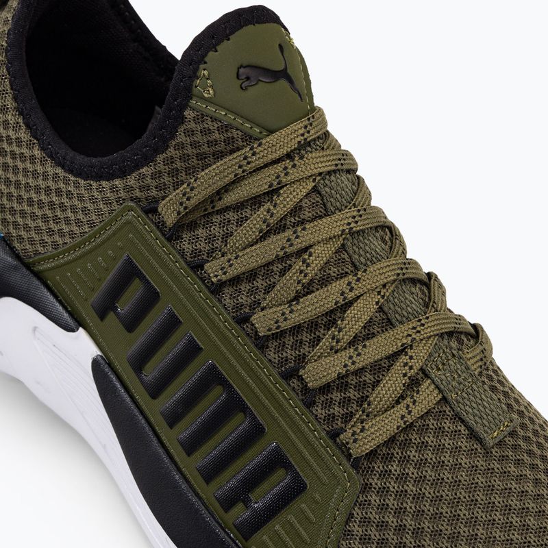 Férfi edzőcipők PUMA Softride Premier Slip On Tiger Camo zöld 378028 03 12