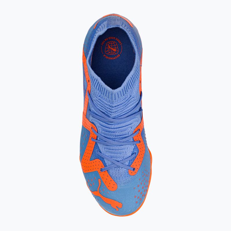 PUMA Future Match TT+Mid JR gyermek focicipő kék/narancs 107197 01 6