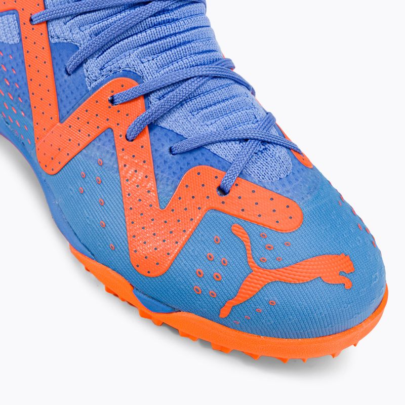 PUMA Future Match TT+Mid JR gyermek focicipő kék/narancs 107197 01 7