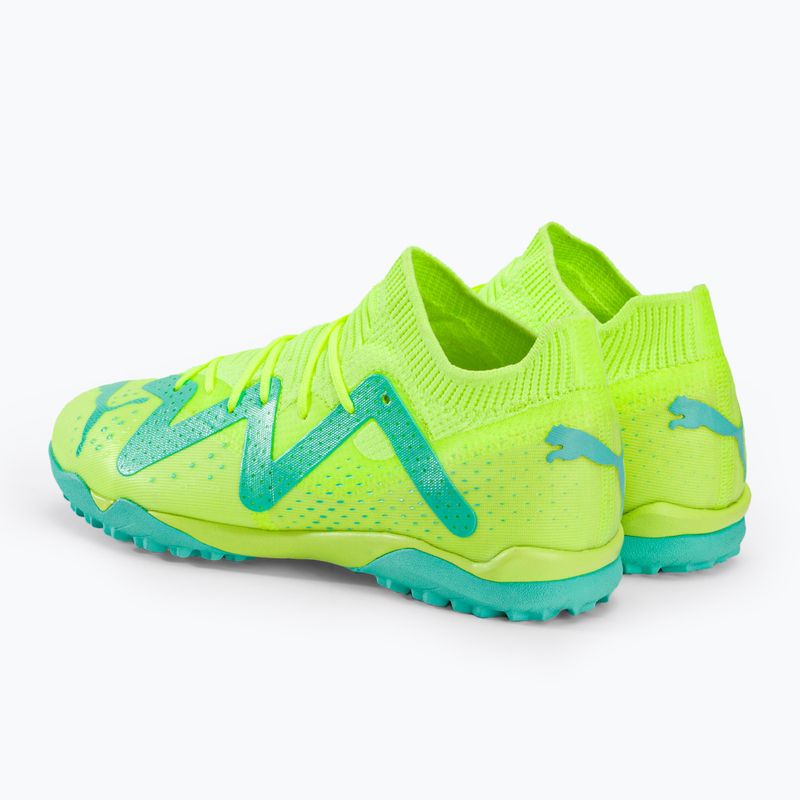 PUMA Future Match TT+Mid JR gyermek futballcipő zöld 107197 03 3