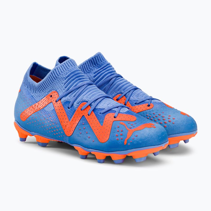 PUMA Future Match FG/AG JR gyermek focicipő kék/narancs 107195 01 4