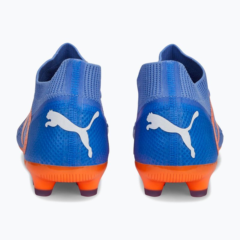PUMA Future Match FG/AG JR gyermek focicipő kék/narancs 107195 01 12