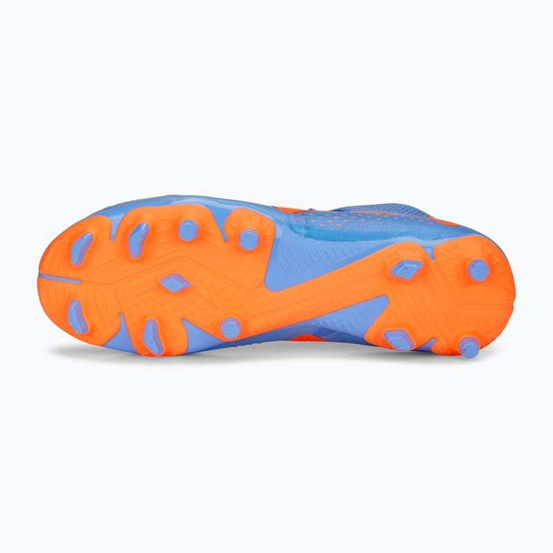 PUMA Future Match FG/AG JR gyermek focicipő kék/narancs 107195 01 14
