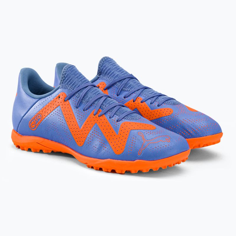PUMA Future Play TT férfi futballcipő kék/narancs 107191 01 4
