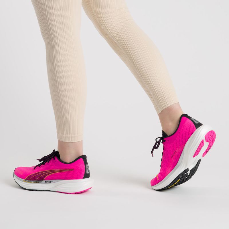 Női futócipő PUMA Deviate Nitro 2 rózsaszín 376855 13 3