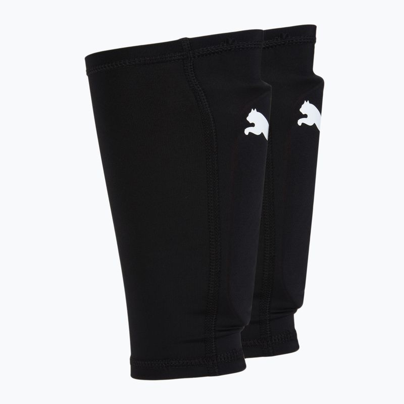 PUMA Ultra Twist Sleeve sípcsontvédő ultra narancssárga/kék csillogás 2