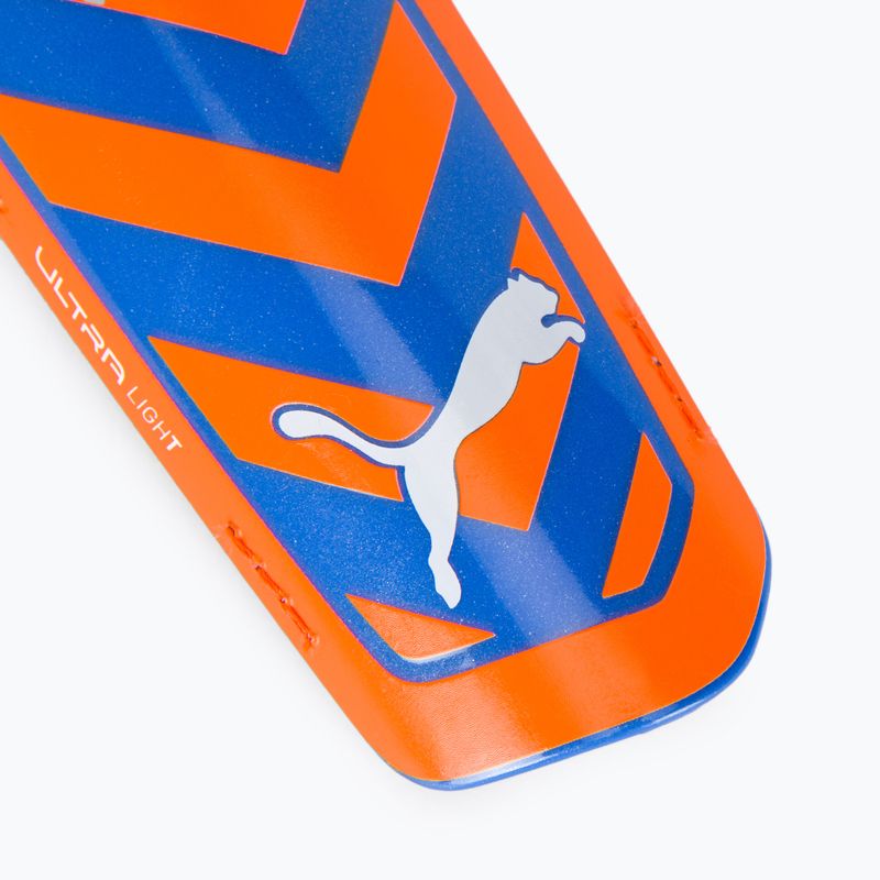 PUMA Ultra Light Strap narancssárga-kék futball protektorok 030875 01 4