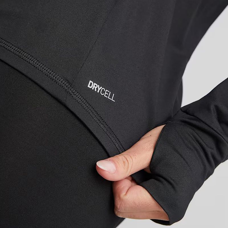 Női futó pulóver PUMA Run Favorite 1/4 Zip puma fekete 6