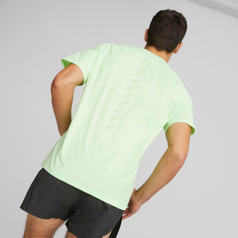 Férfi futópóló PUMA Run Cloudspun zöld 523269 34 4