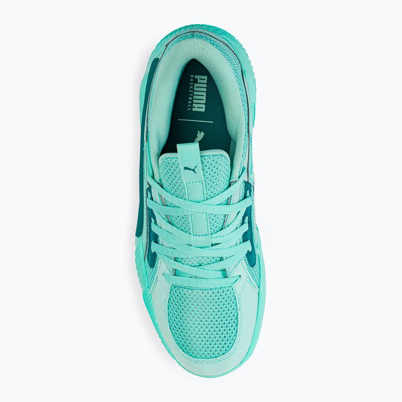 Férfi kosárlabda cipő PUMA Court Rider elektromos borsmenta/zöld lagúna 6