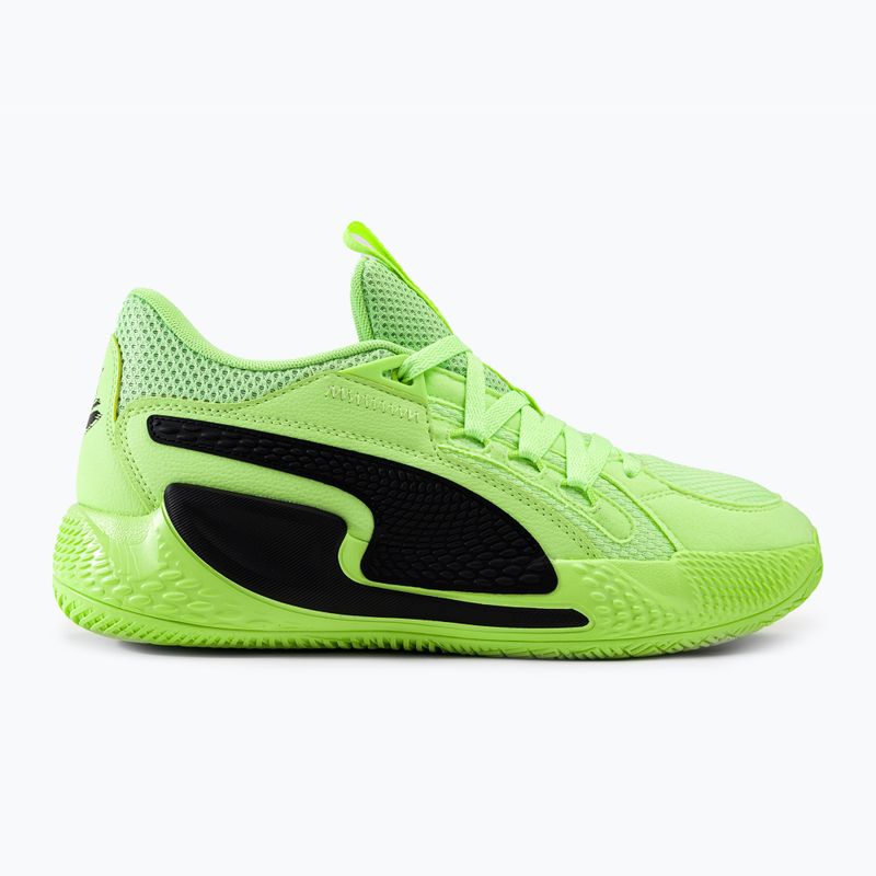 Férfi kosárlabda cipő PUMA Court Rider Chaos zöld 378269 01 5