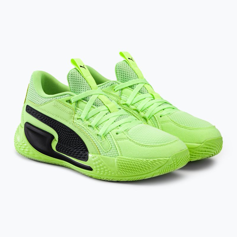 Férfi kosárlabda cipő PUMA Court Rider Chaos zöld 378269 01 7