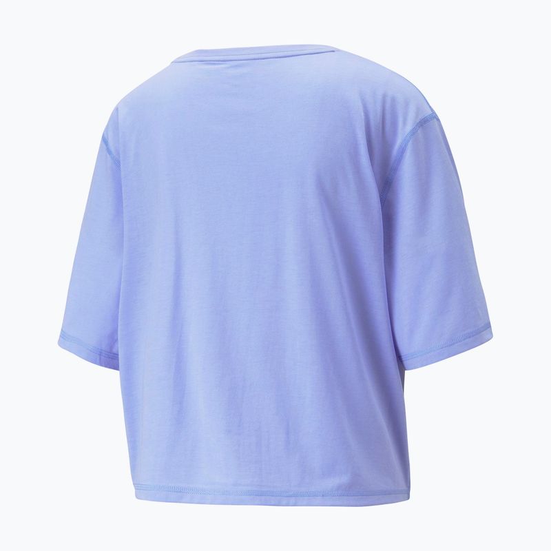 Női tréning póló PUMA Graphic Boxy Crop Tee Show Up lila 523220 28 2