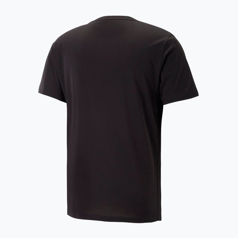 Férfi PUMA Performance edzőpóló Graphic fekete 523236 01 2