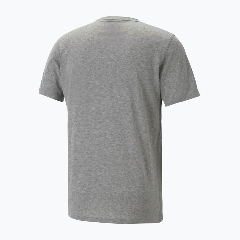 Férfi PUMA Performance edzőpóló Graphic szürke 523236 03 2
