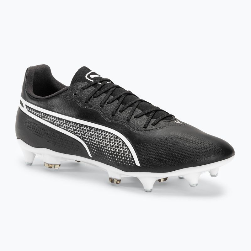 Férfi futballcipő PUMA King Pro MXSG puma fekete/puma fehér