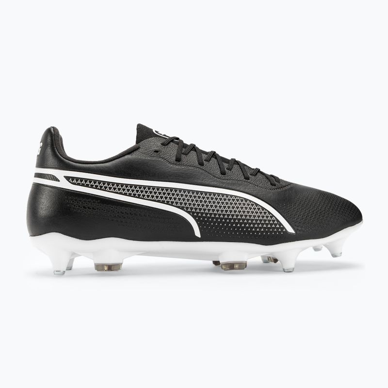 Férfi futballcipő PUMA King Pro MXSG puma fekete/puma fehér 2