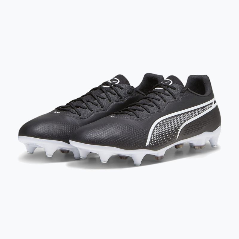 Férfi futballcipő PUMA King Pro MXSG puma fekete/puma fehér 12