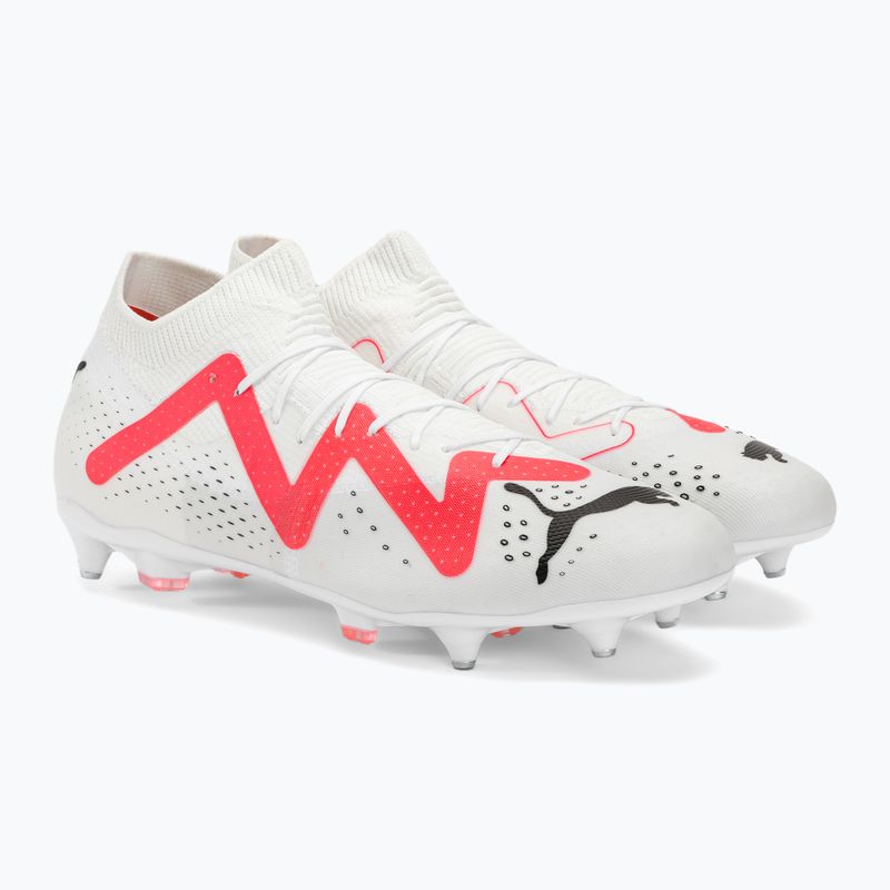 PUMA Future Match MXSG férfi futballcipő puma fehér/puma fekete/tűz orchidea 4