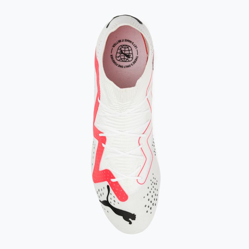PUMA Future Match MXSG férfi futballcipő puma fehér/puma fekete/tűz orchidea 6