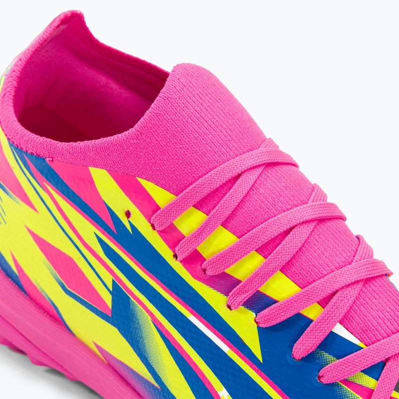 PUMA Ultra Match Energy TT férfi futballcipő világító rózsaszín/sárga riasztás/ultrakék 10