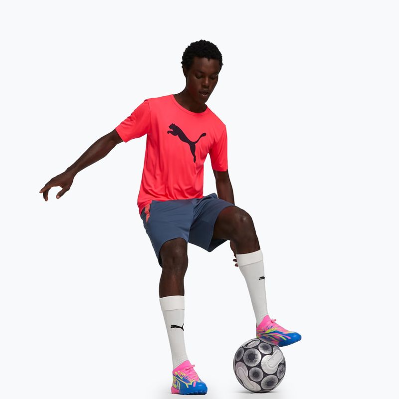 PUMA Ultra Match Energy TT férfi futballcipő világító rózsaszín/sárga riasztás/ultrakék 3