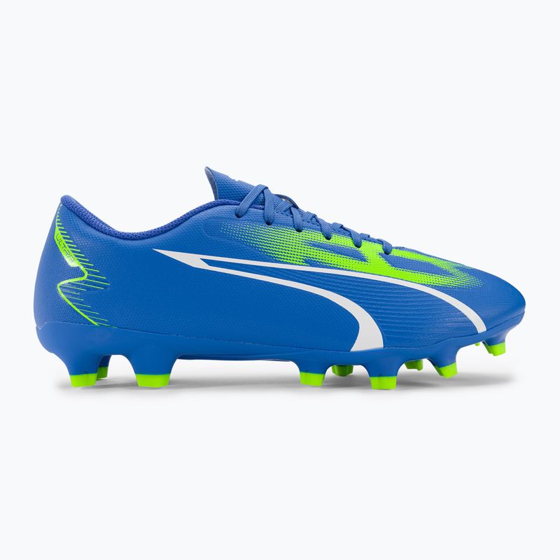 Férfi futballcipő PUMA Ultra Play FG/AG ultra kék/puma fehér/pro zöld 2