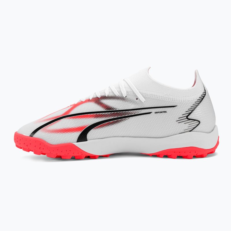 PUMA Ultra Match TT férfi futballcipő puma fehér/puma fekete/tüzes orchidea 12