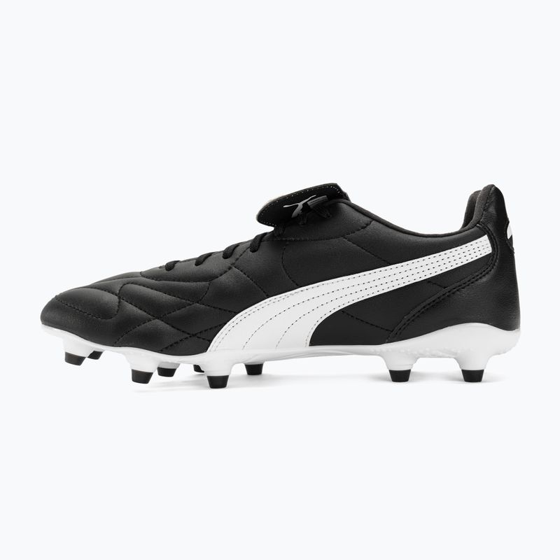 Férfi futballcipő PUMA King Top FG/AG puma fekete/puma fehér/puma arany 10