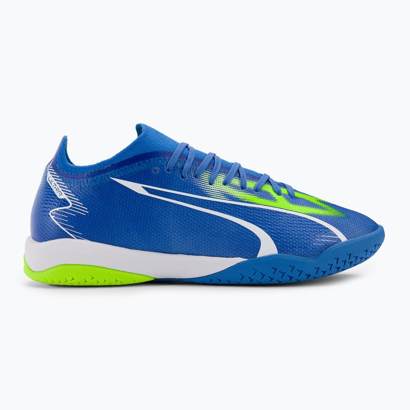 Férfi PUMA Ultra Match IT futballcipő ultra kék/puma fehér/pro zöld 2