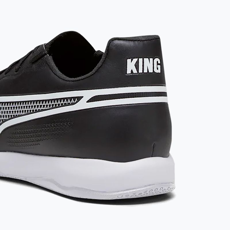 Férfi futballcipő PUMA King Pro IT puma fekete/puma fehér 14