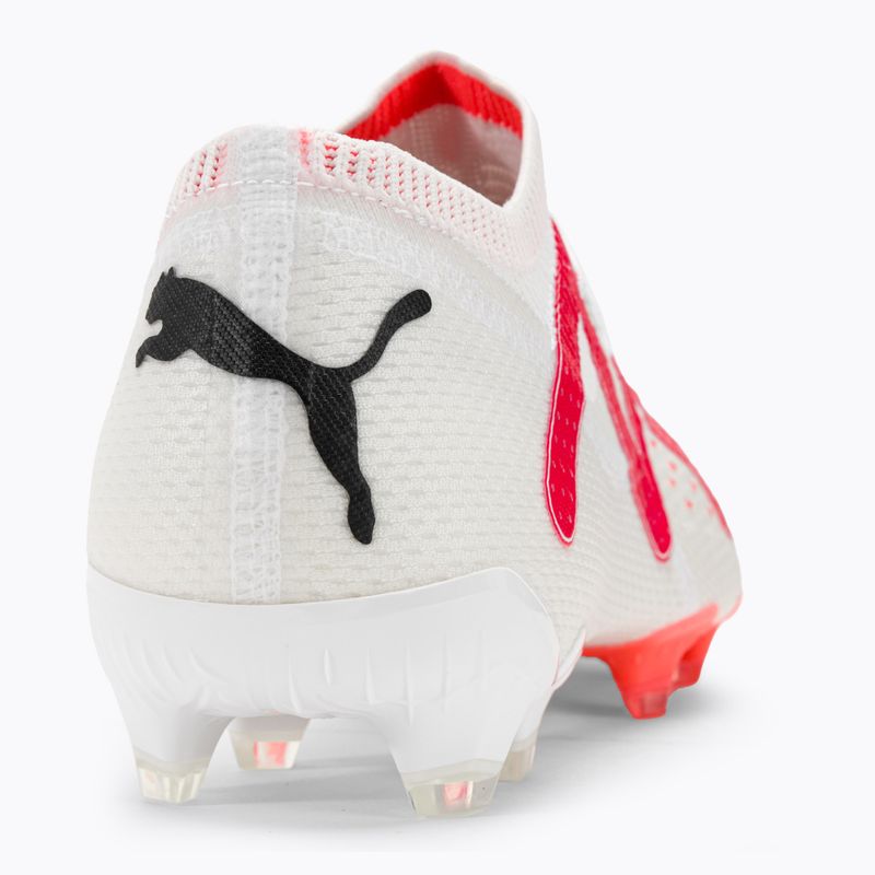 Férfi futballcipő PUMA Future Ultimate Low FG/AG puma fehér/puma fekete/tűz orchidea 9